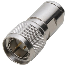 Twinaxial Solder-type Male Connector
